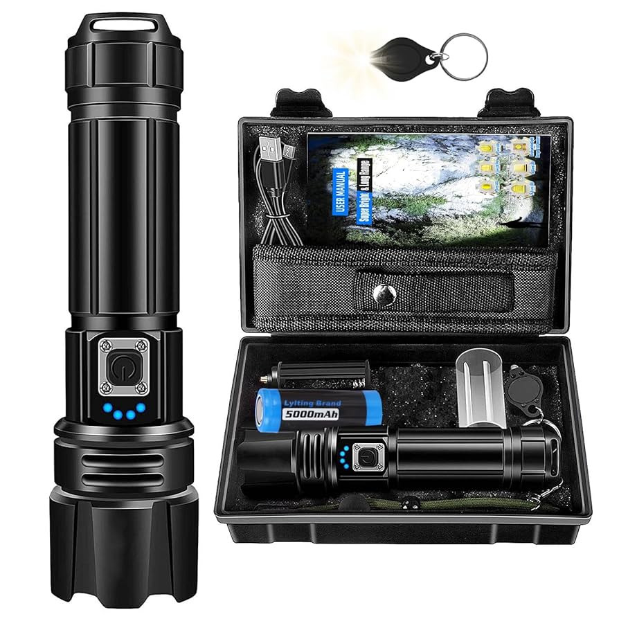 LumenX Pro™ - Lanterna Tática Super Potente