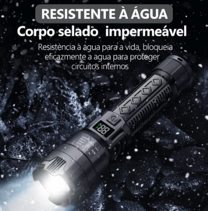 LumenX Pro™ - Lanterna Tática Super Potente