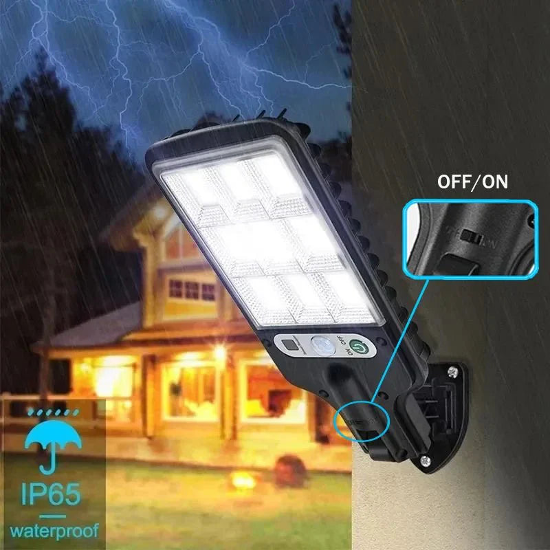 Pague 2 e leve 4 - Luz Solares com Sensor de Movimento