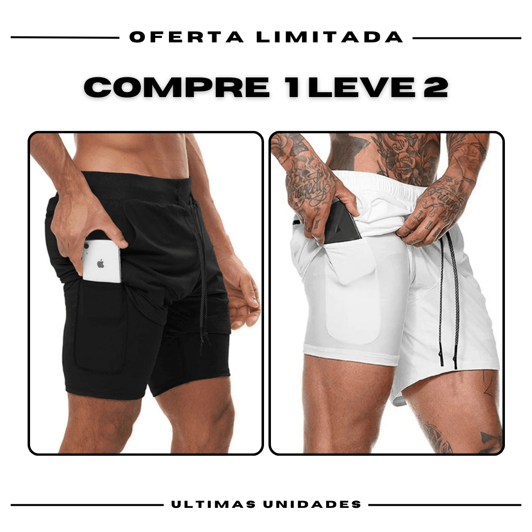 Bermudas Academia Masculinas ProFit [1 unidade]