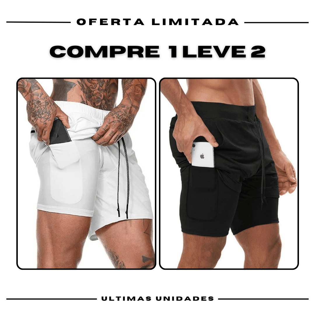 Bermudas Academia Masculinas ProFit [1 unidade]