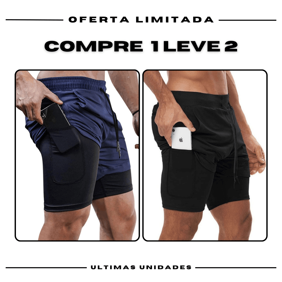 Bermudas Academia Masculinas ProFit [1 unidade]