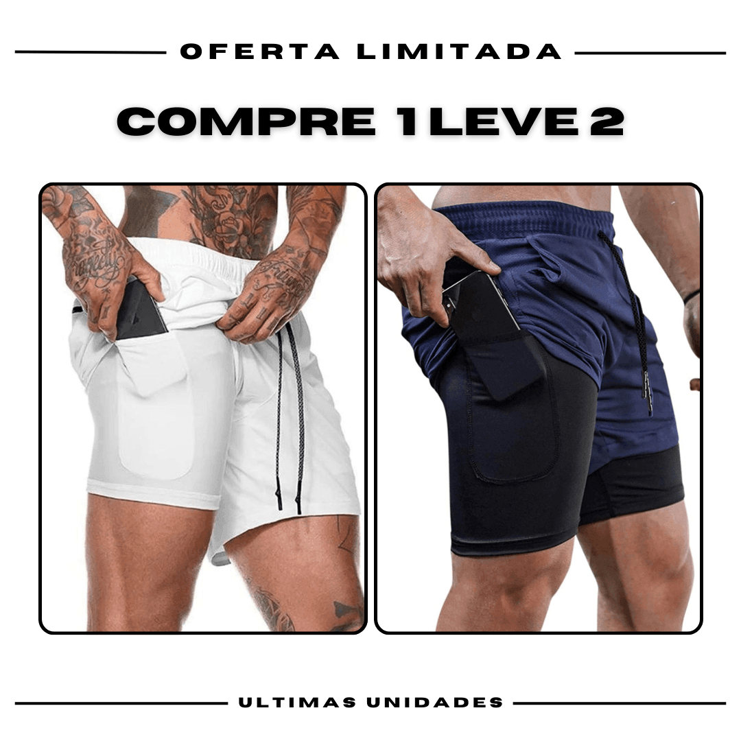 Bermudas Academia Masculinas ProFit [1 unidade]