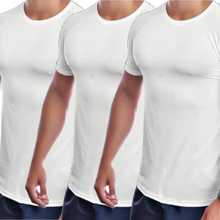 Kit 3 Camisas Dryfit Anti Odor [PAGUE 02 LEVE 03]