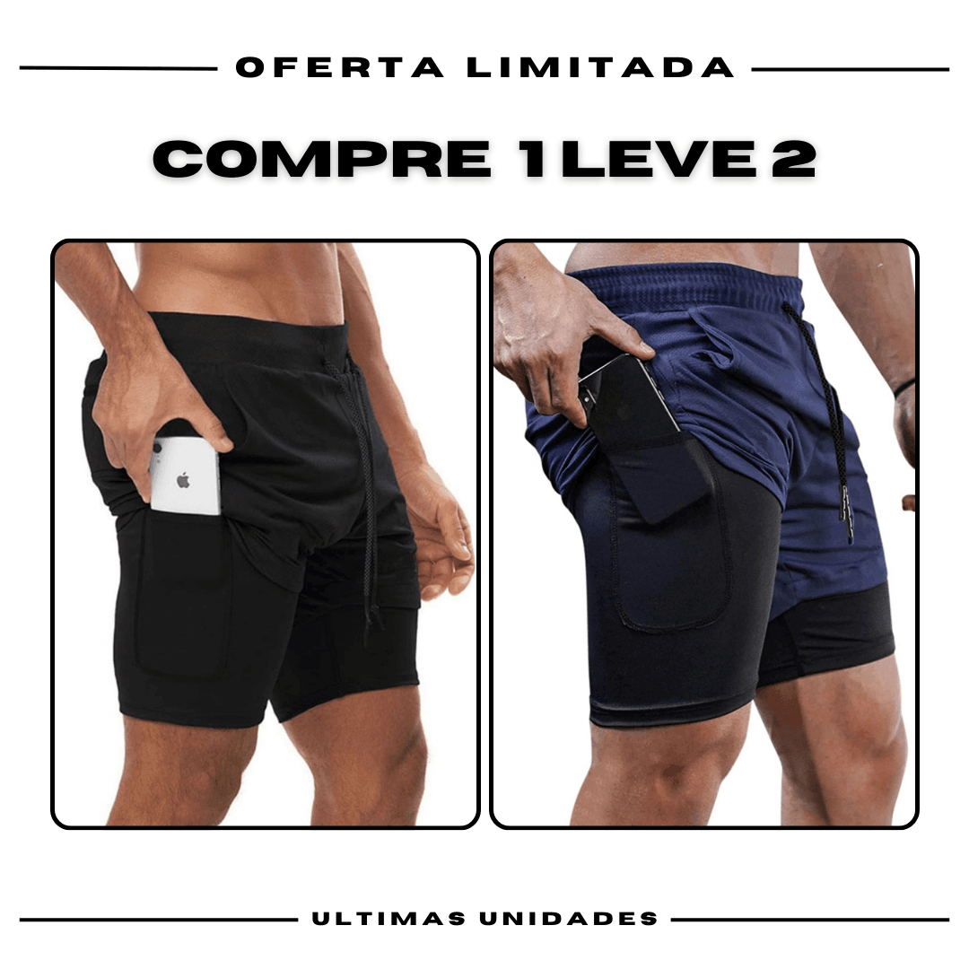 Bermudas Academia Masculinas ProFit [1 unidade]