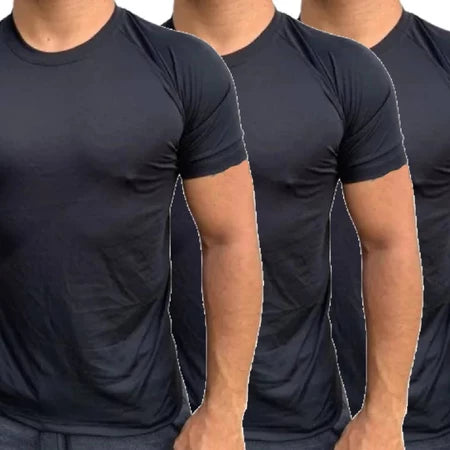Kit 3 Camisas Dryfit Anti Odor [PAGUE 02 LEVE 03]