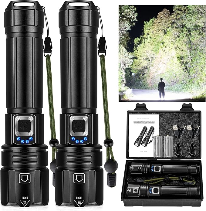 LumenX Pro™ - Lanterna Tática Super Potente