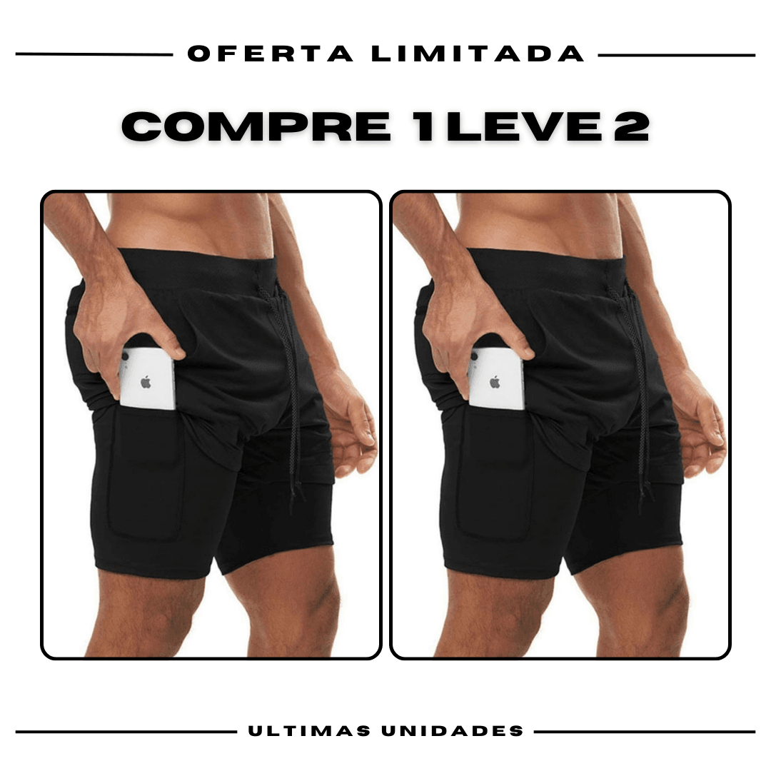 Bermudas Academia Masculinas ProFit [1 unidade]
