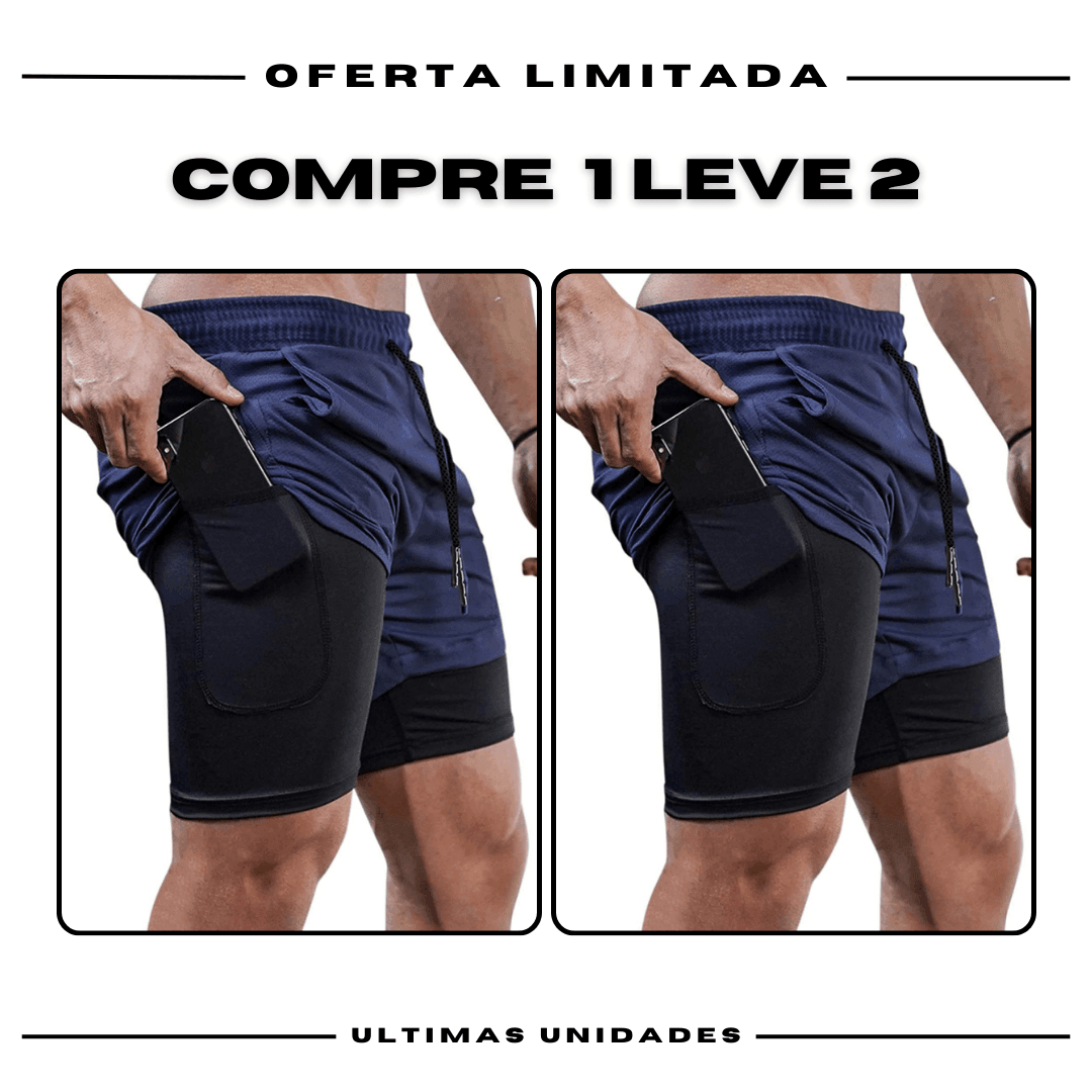 Bermudas Academia Masculinas ProFit [1 unidade]