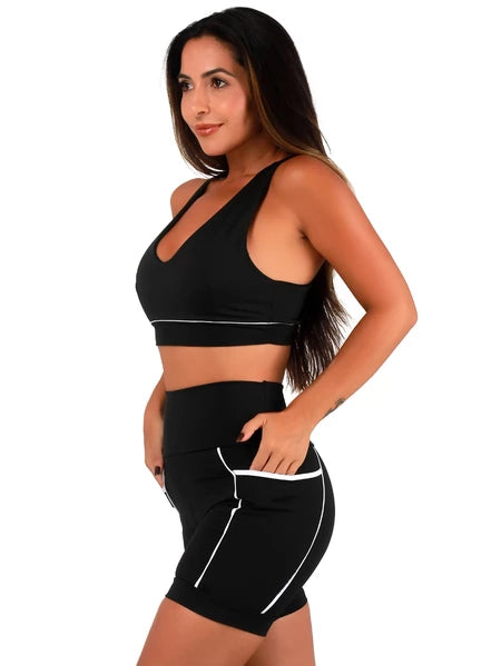 Kit com 2 Tops Inviflex™Conforto, Suporte e Liberdade para seus Treinos