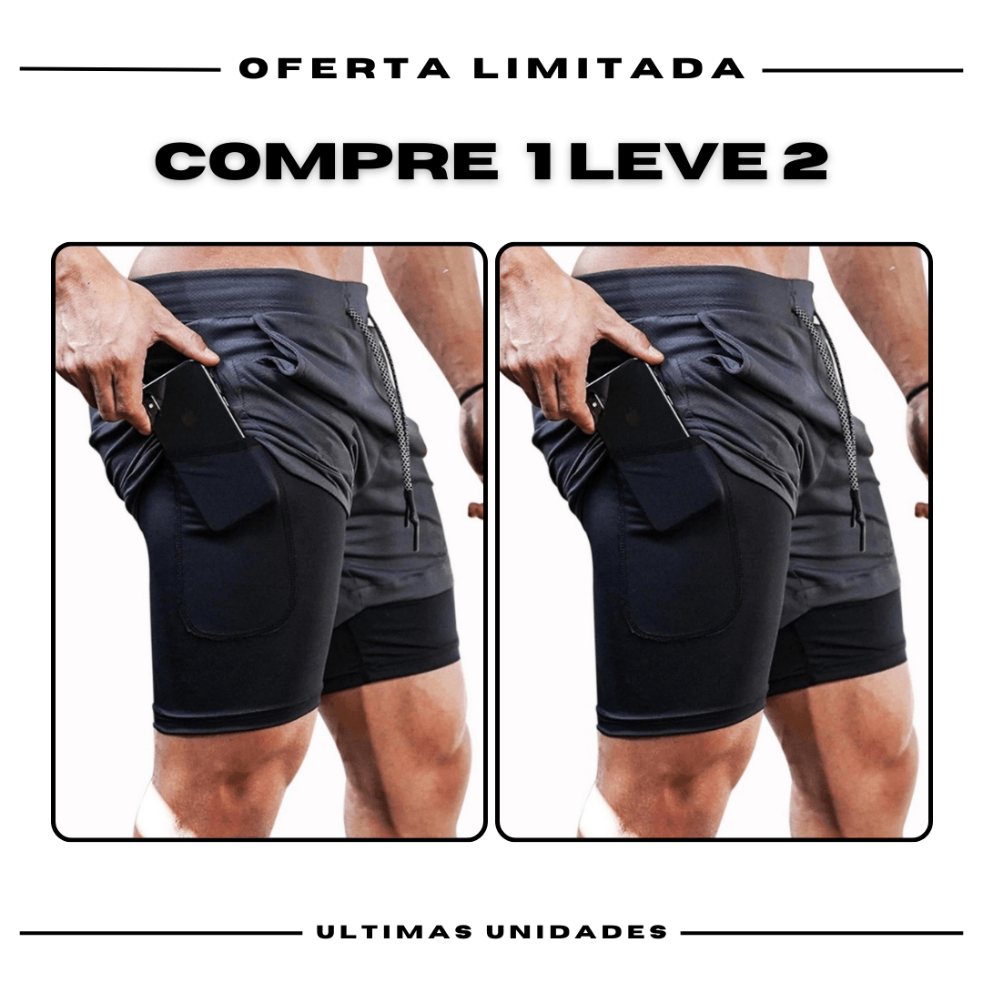 Bermudas Academia Masculinas ProFit [1 unidade]