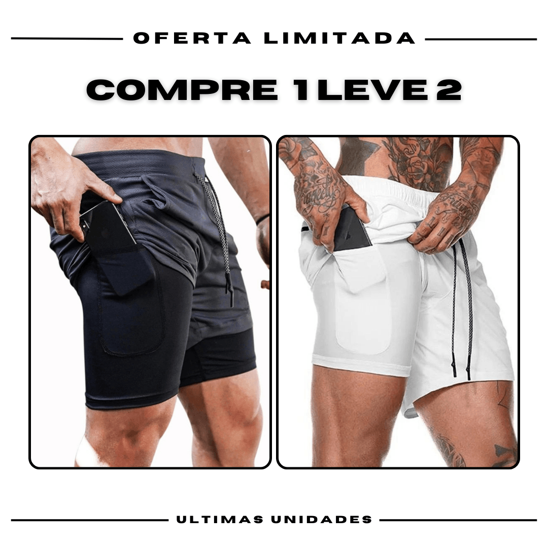Bermudas Academia Masculinas ProFit [1 unidade]