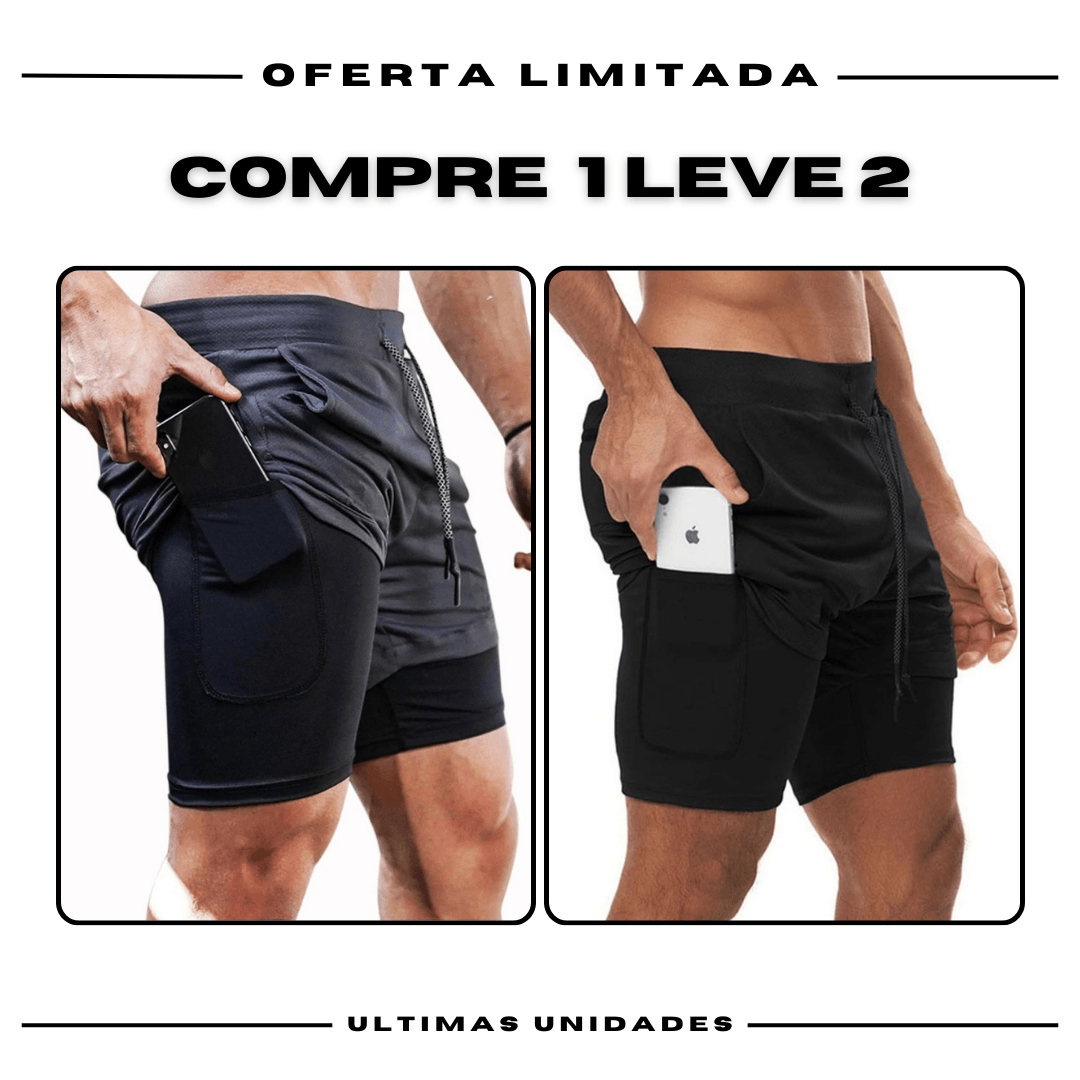 Bermudas Academia Masculinas ProFit [1 unidade]