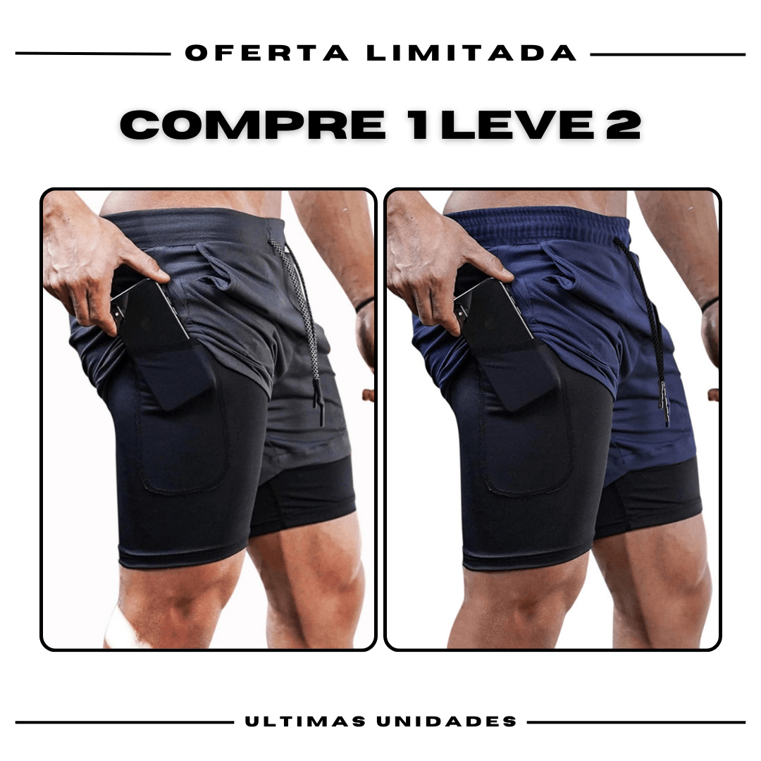 Bermudas Academia Masculinas ProFit [1 unidade]