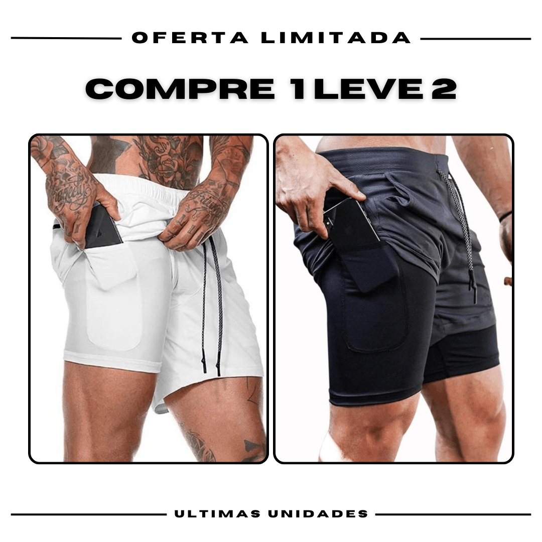 Bermudas Academia Masculinas ProFit [1 unidade]