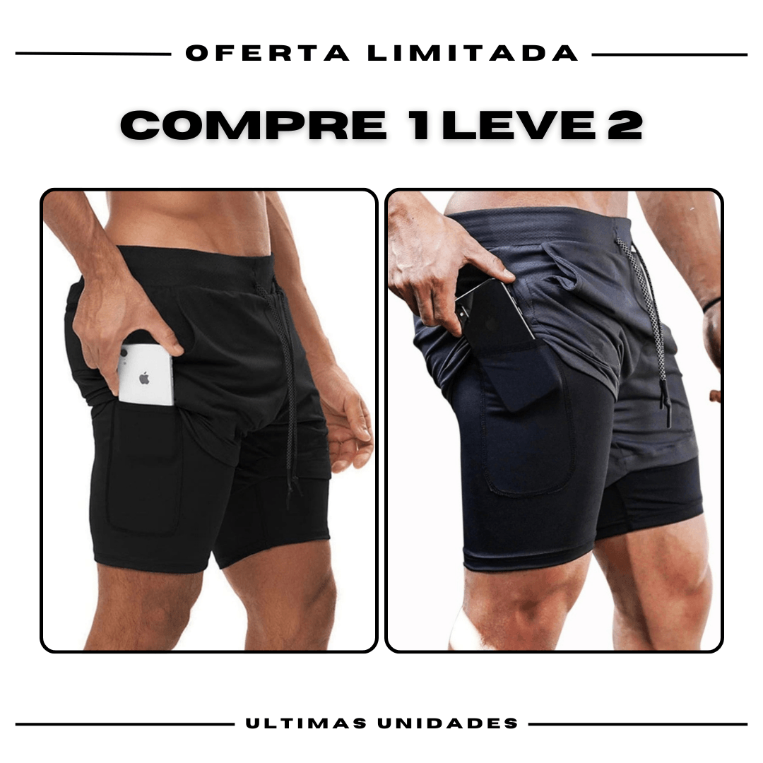 Bermudas Academia Masculinas ProFit [1 unidade]