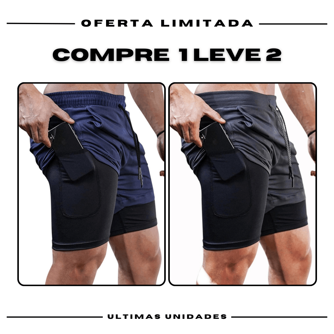 Bermudas Academia Masculinas ProFit [1 unidade]
