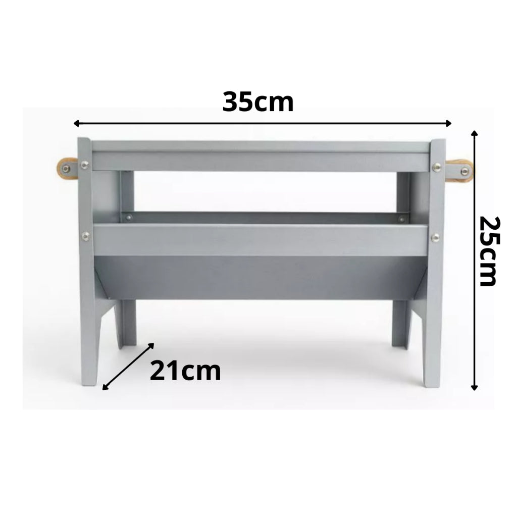 Churrasqueira Galvanizada Compacta Portátil FORGE GRILL Prateada (50% OFF + FRETE GRÁTIS)