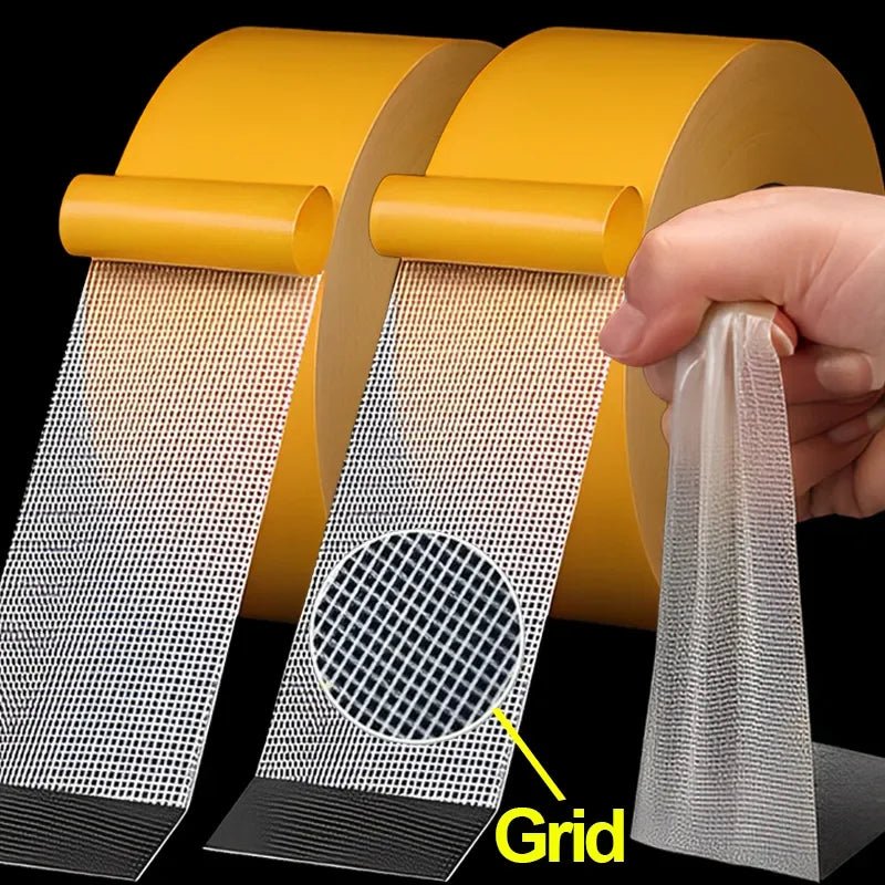 Golden Tape - Fita Adesiva dupla face de Malha Mesh Fiber