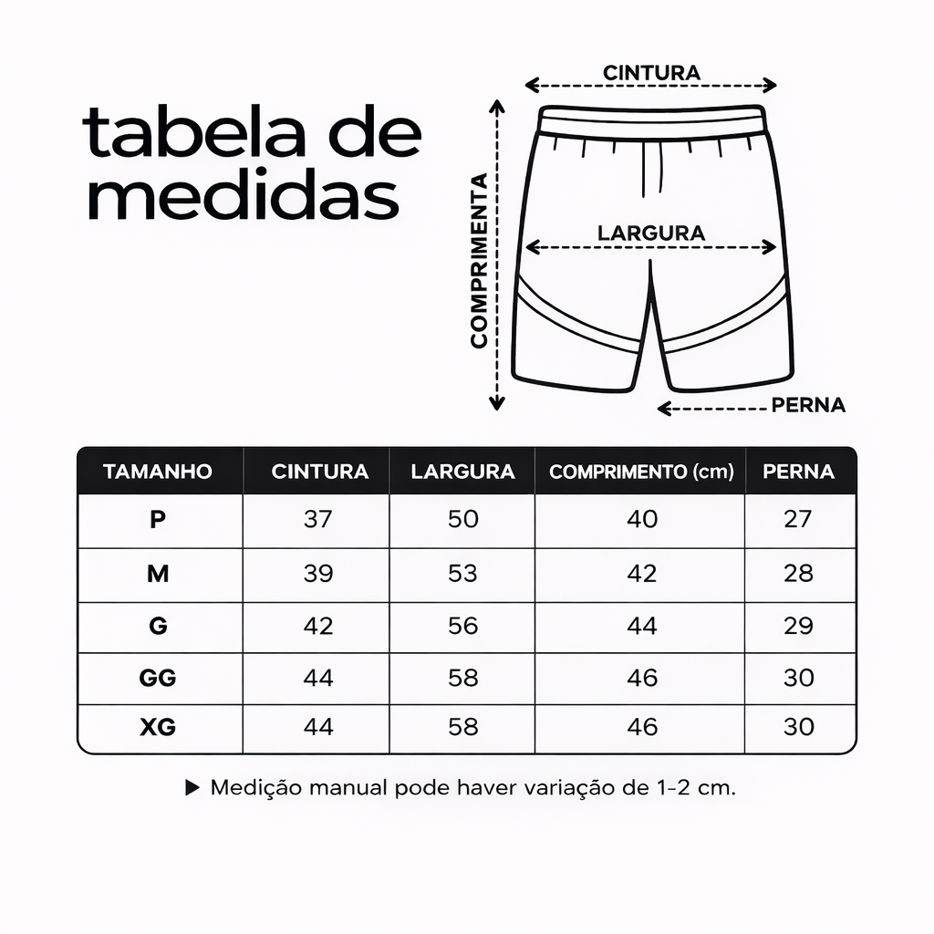 kit 4 Bermudas Academia Masculinas ProFit [COMPRE 2 LEVE 4]